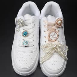 1 PCS Shoe Charms for Sneakers Shoelaces Clips Buckle Decorations Rhinestones Pearl Gem Casual Flower Fashion Shoes Accessories