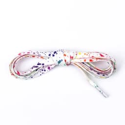 Colorful Splash Ink Shoelaces AF1 Basketball Shoe Laces Men Women Sneaker Canvas Laces For Shoes Accessories 100/120/140/160CM