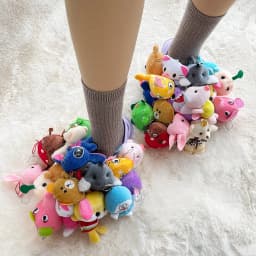 2025 Women Home Slippers Summer Cute Plush Animal Decorative Slippers Fashion Wearing Slippers Non-slip Flat Shoes Ladies Shoes