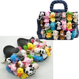 2025 Women Home Slippers Summer Cute Plush Animal Decorative Slippers Fashion Wearing Slippers Non-slip Flat Shoes Ladies Shoes