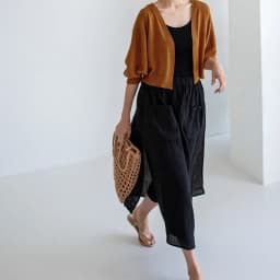 Vintage Women's Summer Pants 100% Linen Wide Leg Pant Skirt Pocket Elastic High Waist Loose Casual Loose Trousers Female Bottom