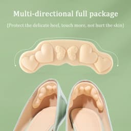 High Heels Heel Stickers Sandals Heel Protector for Women Men Anti Slip Heel Cushions Non-Slip Shoe Backs Inserts Pads Foot Care