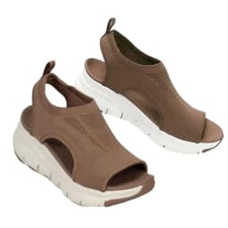 Summer Washable Slingback Orthopedic Slide Sport Sandals Super Comfy Sports Knit Sandals Mesh Soft Sole Fashion Women's Shoes