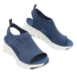 Summer Washable Slingback Orthopedic Slide Sport Sandals Super Comfy Sports Knit Sandals Mesh Soft Sole Fashion Women's Shoes