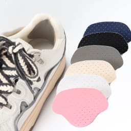 4 PCS Self-Adhesive Heel Repair Patches, Anti-Wear Heel Protector Stickers for Sneaker Shoe Hole Repair, Shoe Inserts