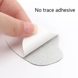 4 PCS Self-Adhesive Heel Repair Patches, Anti-Wear Heel Protector Stickers for Sneaker Shoe Hole Repair, Shoe Inserts
