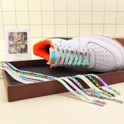 1Pair Flat Shoelaces for Sneakers Color Leopard Print Tie-dye Gradient Shoelace Rope Men Women for Canvas Shoe Laces Shoestrings