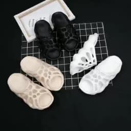 Summer Slippers Women Men New Fashion Skull Thick Bottom Increased Street Flip Flops Indoor Couple Home Soft Sandals Big Size