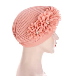 2020 cotton solid folds pearl muslim turban scarf women islamic inner hijab caps Arab wrap head femme musulman turbante mujer