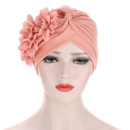 2020 cotton solid folds pearl muslim turban scarf women islamic inner hijab caps Arab wrap head femme musulman turbante mujer