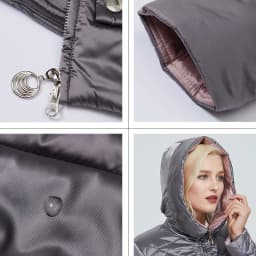 2022 Astrid winter jacket women Plus Size ontrast color Waterproof fabric with cap thick cotton clothing warm women parka M-2090