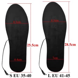 USB Electric Heated Shoe Insole Winter Warm Women Foot Pad Washable Thermal Men Boot Mat Unisex Heating Shoe Insoles