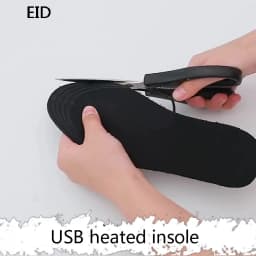 USB Electric Heated Shoe Insole Winter Warm Women Foot Pad Washable Thermal Men Boot Mat Unisex Heating Shoe Insoles