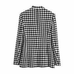 xikom 2021 Tweed Two pieces set Women Vintage V Neck Long Sleeve Office Lady slim Blazer Coat Female Hight Waist Shorts suit