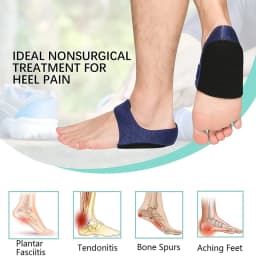 Gel Heel Cushion Socks with Heel Cups Pads for Skin Repair Feet Care Protective Heel Cover Sleeves for Comfort And Support