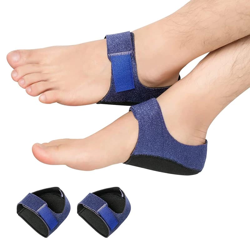 Gel Heel Cushion Socks with Heel Cups Pads for Skin Repair Feet Care Protective Heel Cover Sleeves for Comfort And Support