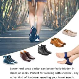 Gel Heel Cushion Socks with Heel Cups Pads for Skin Repair Feet Care Protective Heel Cover Sleeves for Comfort And Support