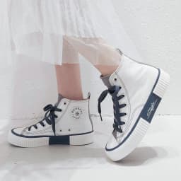 Purple Ladies Canvas Shoes Spring Woman Sneakers Shoes Girls Student Canvas Vulcanized Shoes Colorful Lace-up Female Shoes