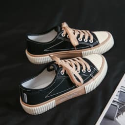 Purple Ladies Canvas Shoes Spring Woman Sneakers Shoes Girls Student Canvas Vulcanized Shoes Colorful Lace-up Female Shoes