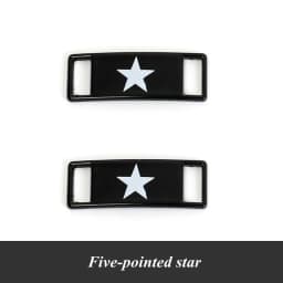 Luminous Shoe Lace Metal Buckle Heart Love Decorations Shoelaces Buckles DIY Sneaker Shoe Laces Lock Accesories New 1Pair