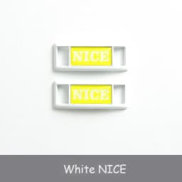 Luminous Shoe Lace Metal Buckle Heart Love Decorations Shoelaces Buckles DIY Sneaker Shoe Laces Lock Accesories New 1Pair