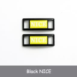 Luminous Shoe Lace Metal Buckle Heart Love Decorations Shoelaces Buckles DIY Sneaker Shoe Laces Lock Accesories New 1Pair