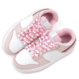 Luminous Shoe Lace Metal Buckle Heart Love Decorations Shoelaces Buckles DIY Sneaker Shoe Laces Lock Accesories New 1Pair