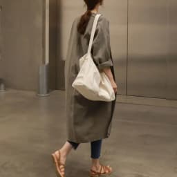 Women Linen Trench Coat Korean Fashion Cotton Linen Long Cardigan Plus Size Sun Protection Clothing Loose Thin Mid Length Coat