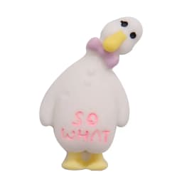 1Pcs Resin Duck Goose Animals Shoe Decorations Children Garden Shoes Accessories Fit Sandals Buckle Clogcute Charm