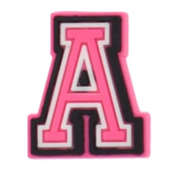 Pink Letter Shoe Charms for Crocs ACcessories Women Sandals Badge Buckle Kids Pins Men Decoration Jeans Shoe Accessories