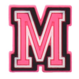 Pink Letter Shoe Charms for Crocs ACcessories Women Sandals Badge Buckle Kids Pins Men Decoration Jeans Shoe Accessories