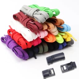 New Magnetic Lock Buckle Shoelace Small White Sneakers Shoes Lace Children Adult Elastic Shoelaces Free Tie Artifact Accessories