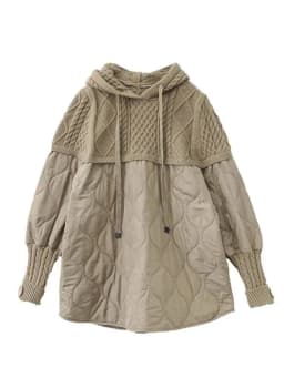Amax LuluE Winter Fashion Clothes Womens Loose Warm Hooded Knitted Padded Hoodies Ladies Casual Vintage Thicken Long Sweatshirts
