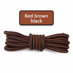 New Round Shoelaces Striped Double Color Shoe Laces Outdoor Hiking Leisure Boots Shoes Lace Sneakers Casual Shoelace Accessories