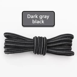 New Round Shoelaces Striped Double Color Shoe Laces Outdoor Hiking Leisure Boots Shoes Lace Sneakers Casual Shoelace Accessories