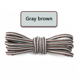 New Round Shoelaces Striped Double Color Shoe Laces Outdoor Hiking Leisure Boots Shoes Lace Sneakers Casual Shoelace Accessories