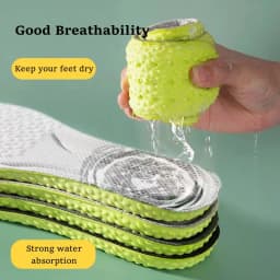 New EVA Sports Insole for Shoes Soft Shock-Absorbing Breathable Deodorant Insoles for Feet Man Women Shoe Sole Running Template