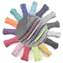 NEW 1Pair Fluorescent Sneaker Shoestrings Sports Shoelace Reflective Flat Shoelaces Running Shoes Lace Adult Children Shoelaces