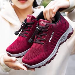 Women's Sports Shoes Lightweight Breathable Non Slip Mesh Sneakers Comfort Running Shoes Casual Shoes For Elderly Adult Youth