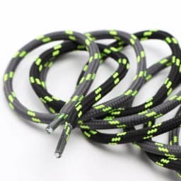 Round Solid Shoelaces for Sneakers Outdoor Hiking Boots Tooling Sports Shoe Laces Adult Kids Flower Dots Shoelace for Woman Man