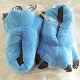Gray Leopard Slippers For Ladies Crazzy Animal Paw Fur Slides Girsl Design Classic Shoes Women Slippers 2022 New Stylish Unisex