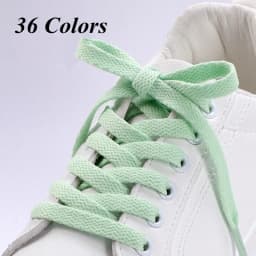 1pair Classic Basics Flat Shoelaces Sneakers Shoelace Canvas Shoes Basketball Shoe Laces Black White Color Shoes Accessories