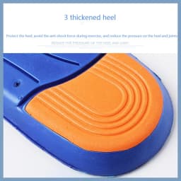 NEW Memory Foam Sport Comfortable Orthopedic Insoles for Feet Man Women Insole for Shoes Arch Support Shoe Sole Running Shoe Pad