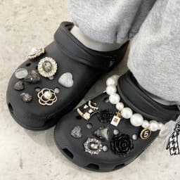 1Set Summer Fashion Shoe Charms Accessories Artificial Crystal Shoe Buckle Decoration for Clogs Shoes Charm