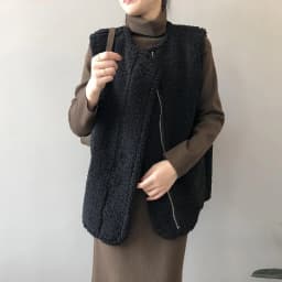 Women's Autumn Winter Lamb Wool Vest Jacket Korean Loose Two Sided Wearing Deer Fur Sleeveless Coat Female Casual Zipper Jackets