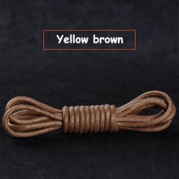 Waxed Shoeslaces for Women In Thick British Style Leather Shoes Boots Laces Round Black for Men Cotton Linen Fine Laces