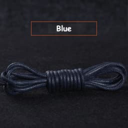 Waxed Shoeslaces for Women In Thick British Style Leather Shoes Boots Laces Round Black for Men Cotton Linen Fine Laces