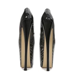 Crossdresser Fashion Solid Stiletto Cosplay Dance Pumps Ladies 22cm Thin High Heels Women Round Toe Bridal Party Banquet Shoes