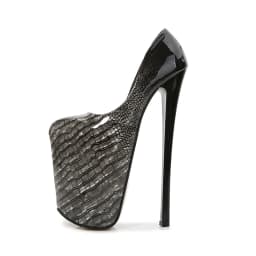 Crossdresser Fashion Solid Stiletto Cosplay Dance Pumps Ladies 22cm Thin High Heels Women Round Toe Bridal Party Banquet Shoes