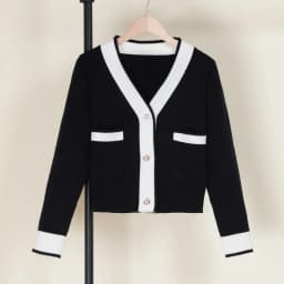 Crochet Top Knitted Ladies Sweaters Jersey Black Women's Coat Spring 2025 Cropped Blouses Cardigan Female Korean Fashion Style